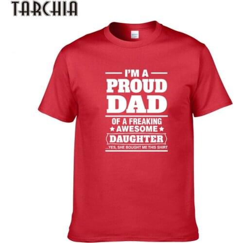 TARCHIA Men's T-shirts With Inscriptions