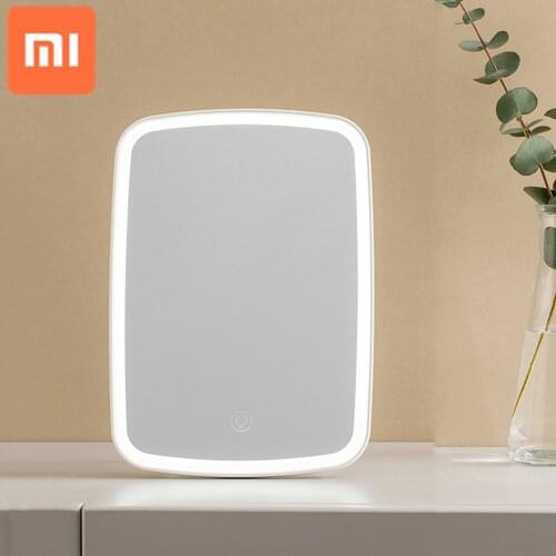 Xiaomi intelligence Desktop LED Makeup Mirror Touch-sensitive Control LED Natural Light Fill Adjustable Angle Long Battery Life