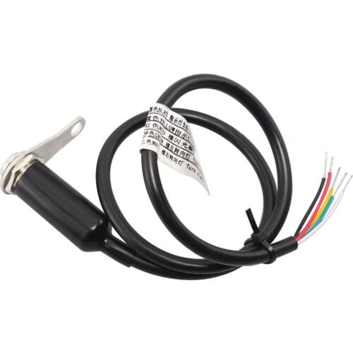 Motorcycle Universal ON OFF Warning Flasher Signal Switch Adjustable Manual Control Button Handlebar Mount For Harley Honda