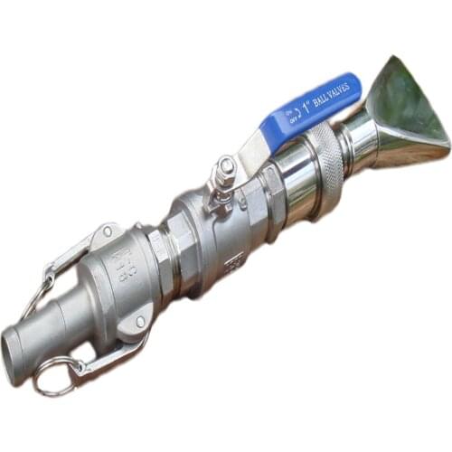 Universal sector water gun sprinkler stainless steel quick-contact ball valve switch high-pressure flushing irrigation sprinkler