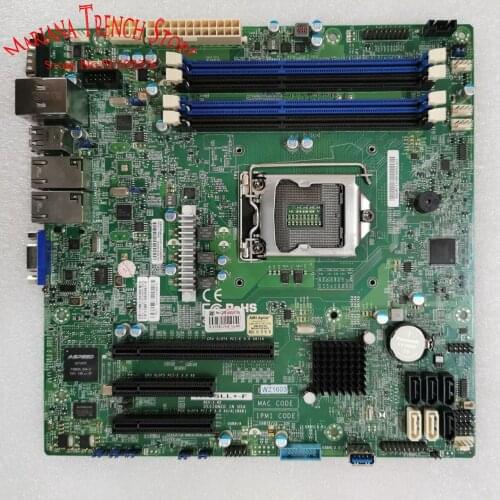 Server Workstation Motherboard for Supermicro X10SLL+-F REV1.02
