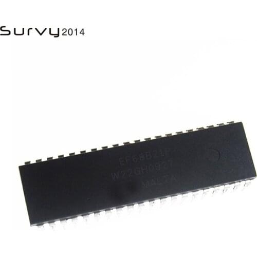 1/5PCS EF68B21P I/O Controller Interface DIP 40PINS PIA I/O ICs diy electronics