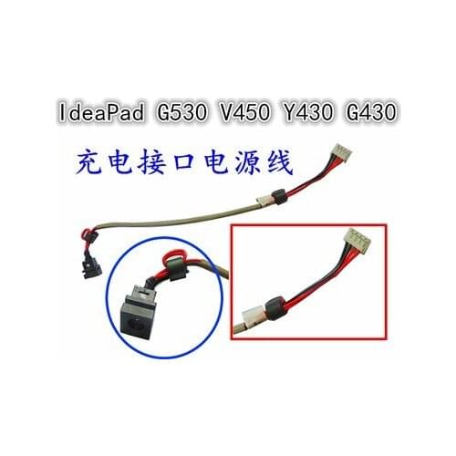 1 PCS DC Jack Connector For Lenovo C460 C460A C460M Y430 G430 G530 dc jack DC Power Jack Socket Plug Cable