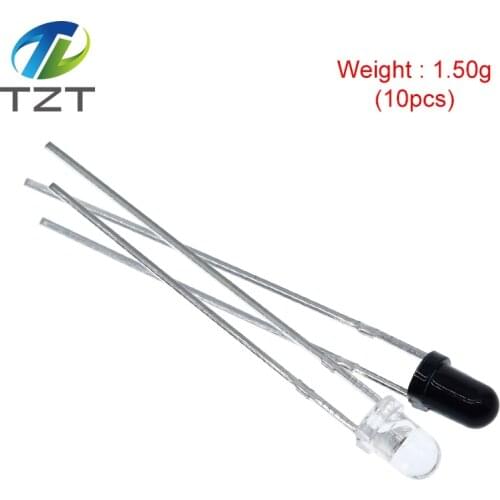 10pairs 3mm 5mm 940nm LEDs Infrared Emitter and IR Receiver Diode Diodes 301A for arduino