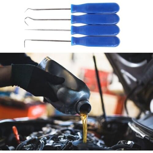 4pcs Auto Car Pick and Hook Set O Ring Oil Seal Gasket Puller Remover Craft Hand Tool Car Remover Tool Set