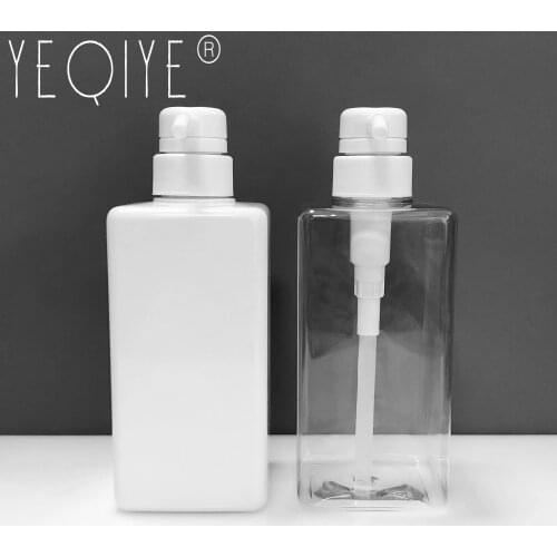 【5PCS】500ml PET Empty Bottle Plastic Container Emulsion Lotion Daily Chemical Product Packing Plastic Bottle Free Shipping