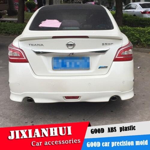 For Altima Spoiler 2013-2015 Nissan Altima Spoiler ABS ddK plastic Material Car Rear Wing Color Rear Spoiler