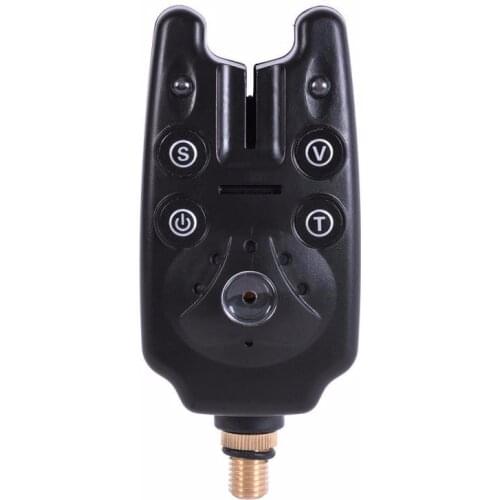 Electronic Fish Bite Alarm ABS 2 LED Tone Volume Adjustable Sound Sensitivity Waterproof Fishing Equipment Outdoor