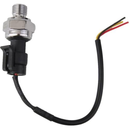 G1/4 Pressure Transducer Sensor 0-0.5 MPa for Oil Fuel Diesel Gas Water Air Pressure Transducer Black