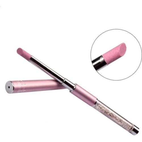 Quartz Stone Nail Art Cuticle Pusher Manicure Polishing Pen Dead Skin Remover Nail Art Cuticle Pusher Manicure Polishing Pen Dea