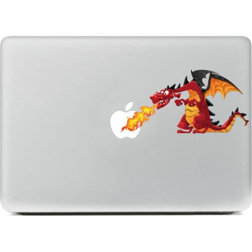 Spitfire Little Dragon Vinyl Decal Sticker for DIY Macbook Pro / Air 11 13 15 Inch Laptop Case Cover Sticker