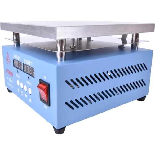 Mini JF-956A Preheat Station 200 * 200 MM Digital Constant Temperature Heating Platform for Mobile Phone LCD Screen Repair