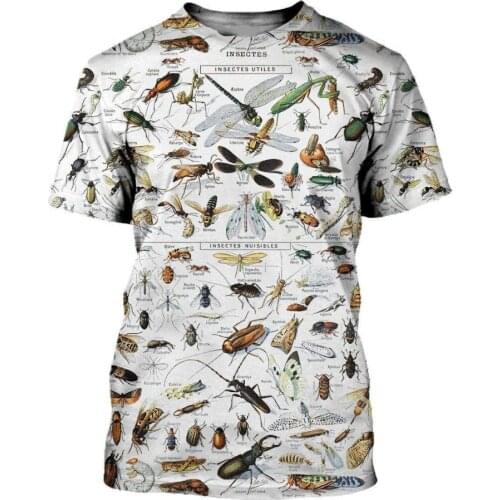 PLstar Cosmos 2019 Fashion Mens 3d T Shirt 3D All Over Printed Insects Clothes t shirts summer Harajuku Casual Unisex T shirts