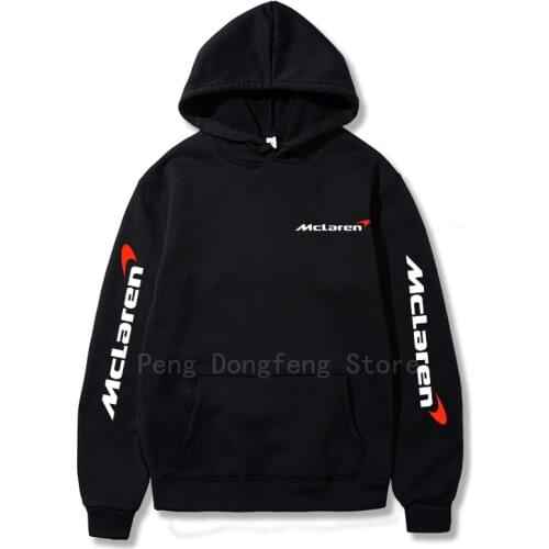 Couple Fashion Printing Loose Hoodie F1 McLaren Oversized Printed Round Oversized Hoodie Womens sweatshirt Motorcycle jacket