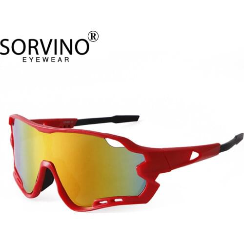 SORVINO Men Bicycle Glasses Gradient Lenses Cycling Sunglasses Lightweight Sports Eyewear UV Protection Bike Sun Glasses Women