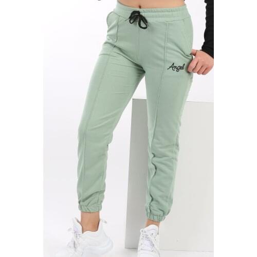 Soft Comfort Women Cotton Pants 2021 New High Waist Casual Summer Thick Wool Pants Womens Clothing Lace-up Ankle-Length Long