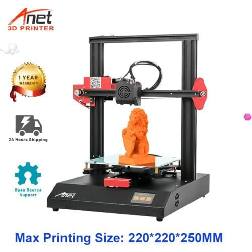 Clearance Anet 3D Printer ET4 Reprap i3 Impressora DIY Imprimant 3D Printer Kit Auto Leveling Resume Printing