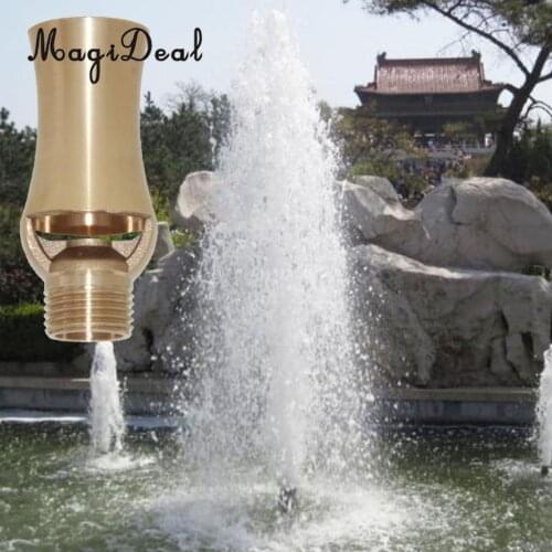 1/2'' DN15 Thread Outdoor Fountain Nozzle Head Ice Tower Cascade Effect Sprinkler