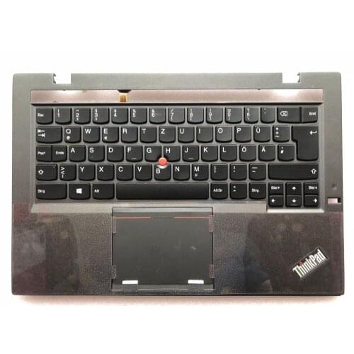 New and Original laptop Lenovo ThinkPad X1 CARBON 2nd Gen TYPE 20A7 20A8 Palmrest cover German Deutsch Tastatur KeyBoard 04X6574