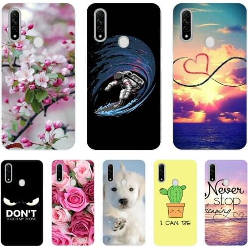 For OPPO A31 2020 Case Shockproof Soft silicone TPU Back Cover For Oppo A31 A 31 2020 Phone Cases OppoA31 Case 6.5" Cute Cartoon