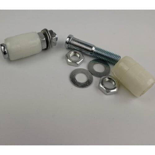 Sliding gate nylon rollers/wheels,door nylon roller.Nylon intermediate position with protrusion,length 40mm bolt M14x68