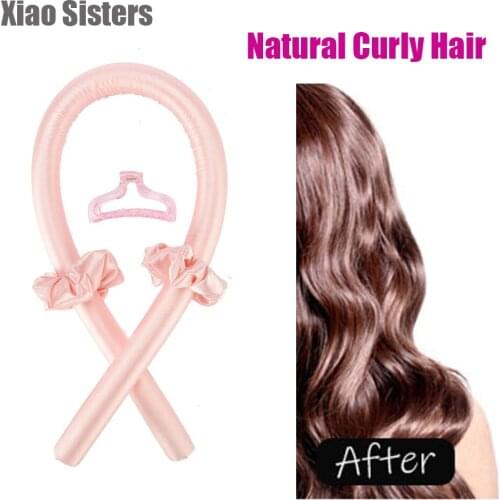 Foam hairdresser lazy curling wand sleep pearl sponge wand non-heating curling iron without heating curling band