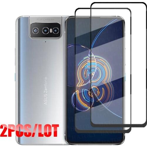 Full Cover Glass For Asus Zenfone 8 Flip ZS672KS Tempered Glass Zenfone 8 Screen Protector For Asus Zenfone 8 Flip ZS672KS Glass