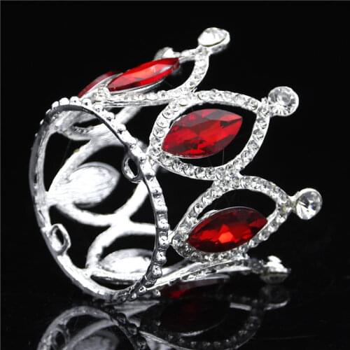 Children Tiaras and Crowns for Girls and Boys Crystal Diadem Brithday Party Prom Head Jewelry Small Mini Crown hair ornaments