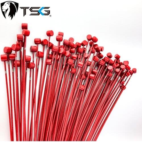 Bicycle Brake Cables 1Pcs TSG Professional Bike Brake Line Red For Shimano Sram Bike Derailleur Cables Shifting Lines
