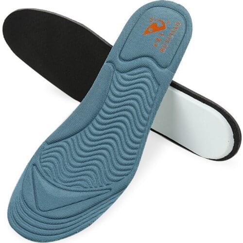 High Quality Breathable Insole For Basket Sport Flat Shoes Foot Pad Damping Support Latex Sponge Insoles For Women