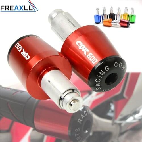 7/8''22mm For Honda CBR600RR CBR 600RR CBR600 RR CBR 600 RR Plugs CNC Motorcycle Accessories Handlebar Handle Bar Grips Cap Ends