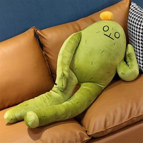 1PCS Novelty Cactus Stuffed Plush Toy Cactus Pillow Decompression Doll Cactus Doll Soft Cute Cute Healing Ragdoll
