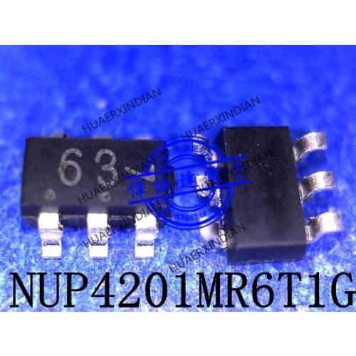 1Pieces new Original NUP4201MR6T1G NUP4201 type 63 SOT23-6 In stock real picture