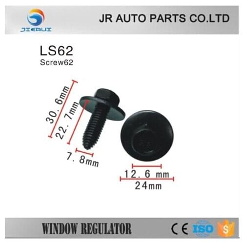 10x General screws, metal clips, water pipes