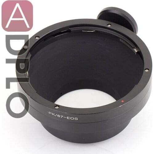 ADPLO For PK-EOS lens adapter suit for Pentax PK 67 to Canon E0S EF 50D 7D 5D 6D 50D 40D 30D 100D 700D 650D 600D 550D 500D 450D