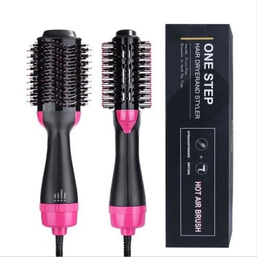 One Step hair dryer brush and Hair curlers 2 In 1 Volumizer Blower hot comb straightener Heating curling iron hair styling tools