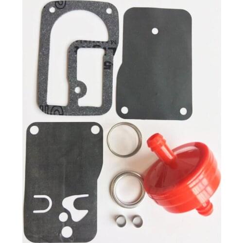 Carburetor Fuel Pump Filter Diaphragm Kit For Briggs & Stratton 393397 16HP 18 HP Twin Cylinder Engines