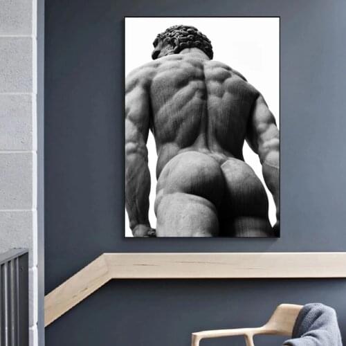 Renaissance Michelangelo Sculpture Art Canvas Painting Posters And Print Modern Wall Picture For Living Room Home Decoration