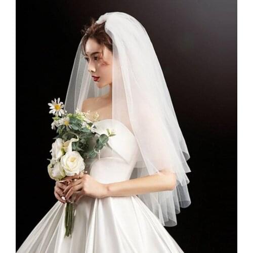 KAUNISSINA Wedding Long Veils