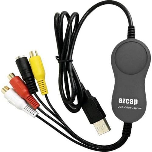 Ezcap159 USB 2.0 Mac Compatible Composit Analog Video Capture Card