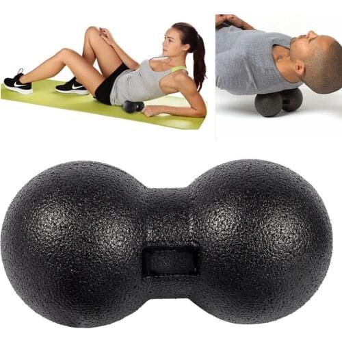 EPP Peanut Massage Ball Myofascial Release Fitness Massage Roller Trigger Point Therapy Double Lacrosse Yoga Ball Relax Exercise