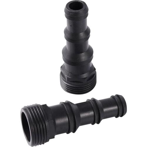 3/4 Inch Male Thread Quick Connector Multifunction Joints Hose Connector Airbrush Quick Connect Hose Repair Fittings 5 Pcs