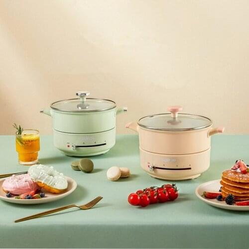 SUPOR 220V Multi Cookers 2L Home Electric Multi Cooker 3 Gear Split Type Non-Stick Electric Hot Pot Portable Cooking Machine