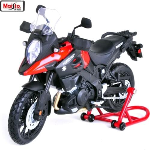 Maisto 1:12 2019 SUZUKI DL 1000 V-Strom ADV Die cast alloy model MOTORCYCLE BIKE Model FREE SHIPPING Interior decoration with