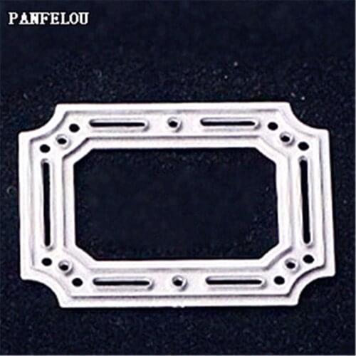 PANFELOU Metal craft A simple grid paper die cutting dies for Scrapbooking/DIY Easter wedding Halloween cards