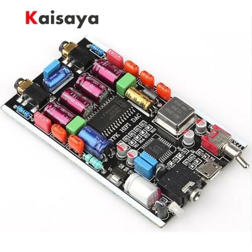 PCM2706 DAC TDA1305 I2S decoder amp Notebook ASIO PC USB sound card headphone amplifier board without case