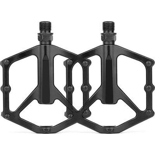 MTB Bicycle Pedals Matte black Road Bike Pedals Aluminum alloy Chrome Molybdenum Steel Anti-slip Durable Bicycle Pedals