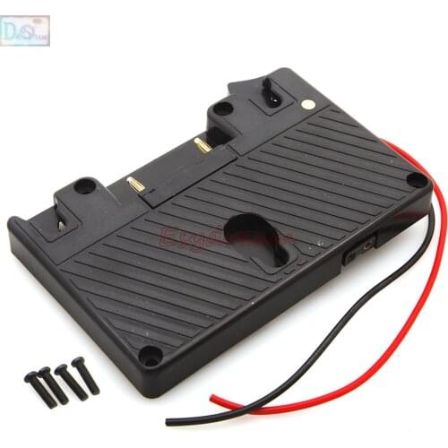 Battery Camera Adapter Plate for Panasonic Power D-Tap Rig and Anton Bauer Gold Mount