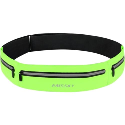 HAISSKY Running Sports Waist Pack Phone Bag For iPhone 12 Pro Max 11 X 7 8 Plus GYM Zipper Pocket Belt Waistband For AirPods Pro