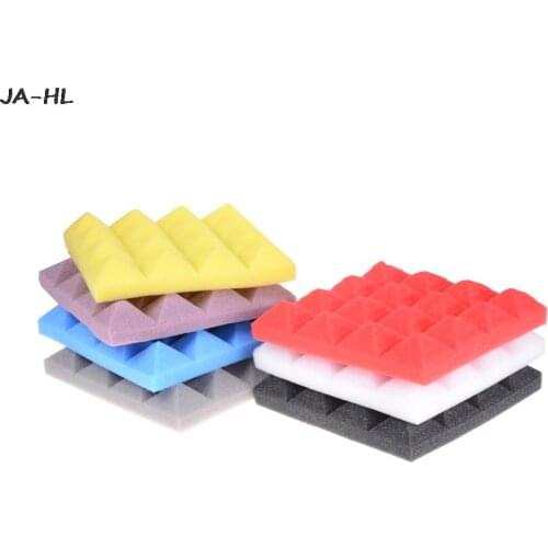 Thickness Acoustic Panels Soundproofing Studio Foam Treatment Sound Proofing Excellent Sound insulation Decoration 25*25cm